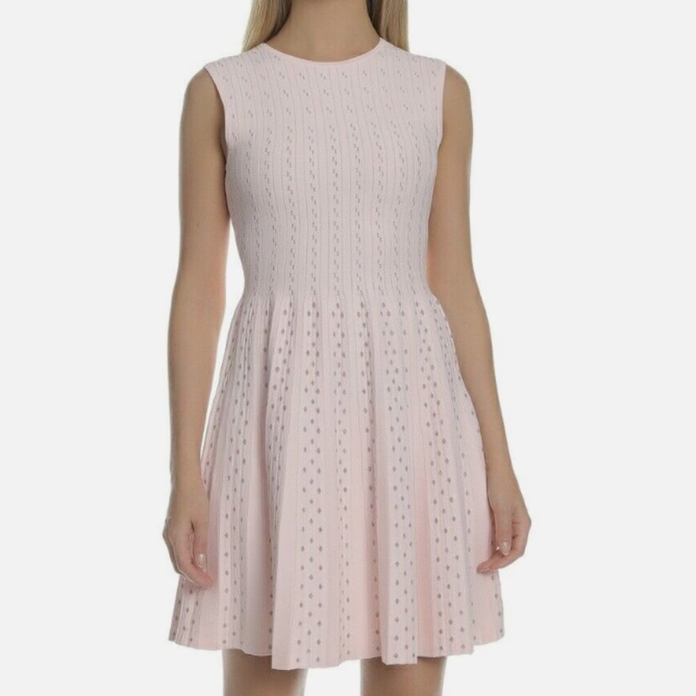 Ted Baker Light Pink Sleeveless Mini Dress